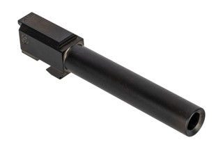Agency Arms Glock 17 Syndicate Barrel features a black DLC finish